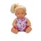 Papusa bebelus Nil cu fata serioasa, Dollz n More, 23 cm