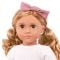 Papusa Effie in tinuta roz, Our Generation, 46 cm