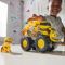 Masinuta cu figurina, Paw Patrol, Rescue Wheels Bulldozer, Rubble, 20145822
