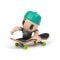 Set mini skateboard cu figurina, Tech Deck, 20148753