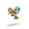 Set mini skateboard cu figurina, Tech Deck, 20148753