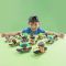 Set mini skateboard cu figurina, Tech Deck, SK8 Crew, 20148752