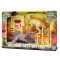 Set de joaca cu 2 dinozauri si accesorii, Lanard Toys, Primal Clash, Gri-Bej