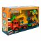 Set 4 vehicule de constructie si accesorii, Zapp Toys, Excavator
