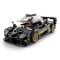 Set constructie masinuta, Rastar, Pagani Zonda R Negru, 1:28, 387 piese