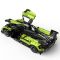 Set constructie masinuta cu telecomanda, Rastar, Pagani Huayra, Verde, 1:8, 2899 piese