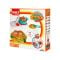 Set de modelare din plastilina, pentru bucatarie, Crafy, 10 piese, 200 g
