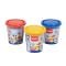 Set plastilina 3 culori Crafy, Echipa Nationala de Fotbal a Romaniei, 360 g