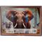 Puzzle Witty Puzzlezz, Elefant cu urechi colorate, 250 piese
