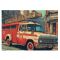 Puzzle Witty Puzzlezz, Masina de pompieri 250 piese