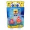 Set 3 mini figurine 3D, SpongeBob SquarePants, 3D
