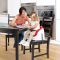 Scaun de masa bebe 2 in 1 BRIGHT STARTS Ingenuity - Poppy Red
