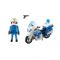 Set de constructie Playmobil City Action - Motocicleta politiei cu led (6923)