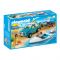 Set de constructie Playmobil Family Fun - Barca de viteza cu surfer (6864)