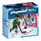 Set de constructie Playmobil Sports & Actions - Poarta de hochei (6192)