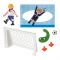 Set de constructie portabil Playmobil Sports & Action - Poarta de Fotbal (5654)