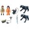 Set figurine Playmobil Ghostbusters - Enkman si cainii infricosatori (9223)