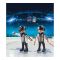 Set figurine Playmobil Sports & Action - Echipa de arbitraj la hochei (6191)