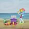 Set tematic cu figurina My Little Rainbow Dash - Set plaja sport