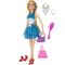 SOFIA FASHION PLUS: Sofia in rochie albastra cu accesorii