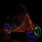 Bicicleta fara pedale, Action One Strike, cu roti luminoase, 12 inch, Portocaliu