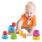 Jucarie de sortare forme, Dede, Turn Cilindric, 12 piese