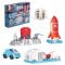 Set de constructie, Dede, Galaxy Colony on the moon, 16 piese 