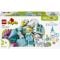 LEGO® DUPLO - Cutie creativa cu Elsa si Olaf din Regatul de gheata (10462)