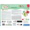 Set 4 covorase senzorial cu 8 cuburi moi, Clementoni, Soft Clemmy