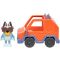 Set de joaca cu figurina si masina, Bluey, 4WD si Bluey