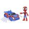 Figurina cu vehicul, Spidey and His Amazing Friends, Spidey, F74545
