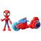 Set figurina cu motocicleta, Spidey, F7459