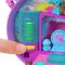 Set de joaca cu 2 papusi si 12 accesorii Polly Pocket, Dolphin Rescue and Play, HWN96