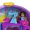Set de joaca cu 2 papusi si 12 accesorii Polly Pocket, Dolphin Rescue and Play, HWN96