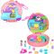 Set de joaca cu 2 papusi si 12 accesorii Polly Pocket, Adventure Moped, HWN98