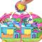 Set de joaca cu 2 papusi si 12 accesorii Polly Pocket, Adventure Moped, HWN98