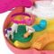 Set de joaca cu 2 papusi si accesorii in gentuta, Polly Pocket, Starring Shani Cuddly Cat, HGT16