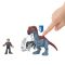 Set dinozaur cu figurina, Imaginext Jurassic World, Therizinosaurus, GVV63