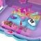 Set de joaca cu 4 mini papusi Polly Pocket in troller, HKV43