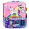 Set de joaca cu 4 mini papusi Polly Pocket in troller, HKV43
