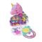 Set de joaca cu 2 mini papusi si accesorii, Polly Pocket, Rainbow Unicorn, 