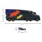 Transportator cu masina, Fisher Price, Batwheels Bat-Big Rig, HMX07