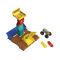 Set de joaca cu masina Monster Trucks, Hot Wheels, Car Jump Challenge, HNB94