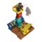 Set de joaca cu masina Monster Trucks, Hot Wheels, Car Jump Challenge, HNB94