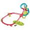 Set de joaca circuit cu masina, Hot Wheels, Neon Speeders, Skyscraper Speed Circuit Track, HPC07