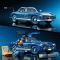Set de constructie si masina metalica, Brick Shop, Hot Wheels, Mercedes Benz 300 SL, HWW25