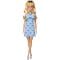 Papusa cu funda albastra, Barbie Fashionista, HYT93