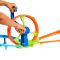 Set de joaca Hot Wheels, Rapid Launch and Loop, Stunt Tracks, JBX65
