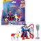 Set de joaca cu figurina, Imaginext, Metal Force, Superman, JGN60