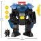 Robot cu figurina, Imaginext, Dc Super Friends, Metal Force, Friends Flight Mech, Batman, JDL03